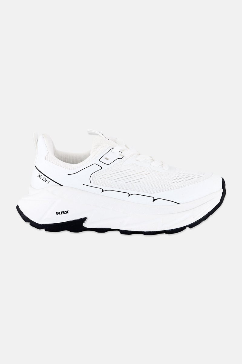 RBX Women Lace Up Outdoor Shoes, White - Image 4