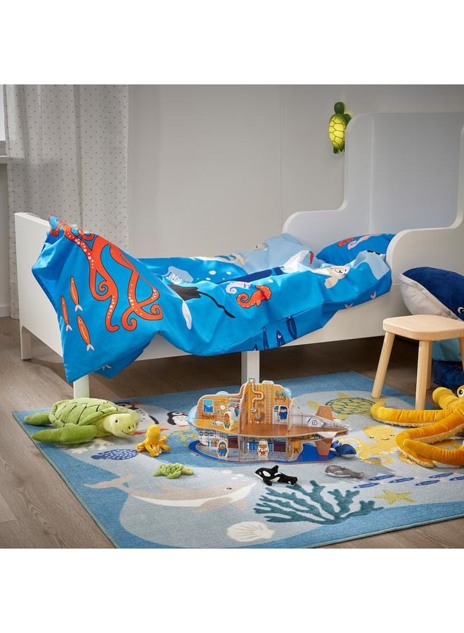 إيروريكس لعبة ناعمة، سلحفاة/أخضر، 44 سم - Image 5