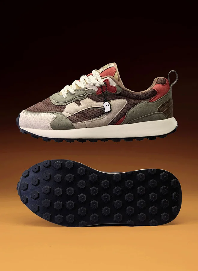 The Souled Store  The Souled Store Men Trailz Colourblocked Low Top Sneakers  | Best Price UAE