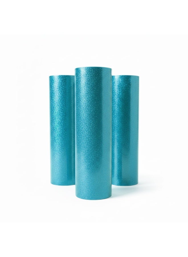 Glitter Mesh Tulle Ribbon Set for Decoration – 3 Rolls of Glitter Fabric for Gift Wrapping, Party & Wedding Decorations – 274 x 15.2 cm - Image 1