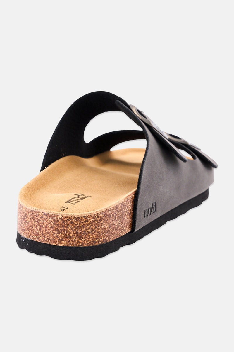 Mudd Men Slip On Cork Sandals, Dark Grey - Image 4