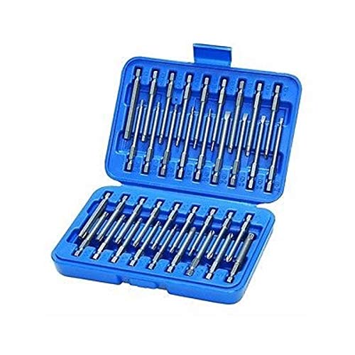 VCT 36 Piece Extra Long 3" Screwdriver Bit Set 1/4 Shank Screwdriver Industrial S2 bits - Image 1