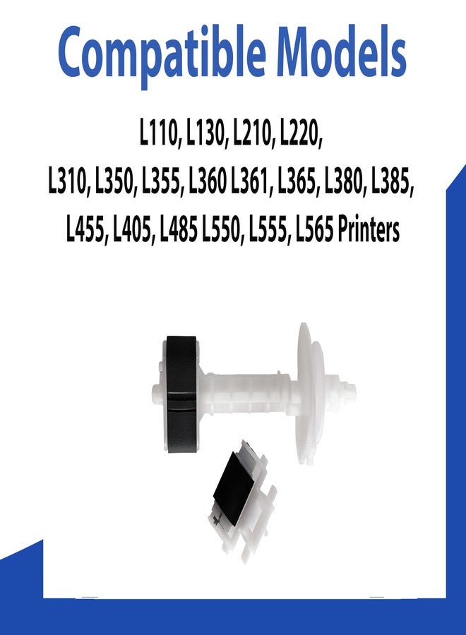 مجموعة بكرات سحب الهواء من UV INFOTECH متوافقة مع طابعات EPSON L110، L130، L210، L220، L310، L350، L355، L360، L361، L365، L380، L385، L455، L405، L485، L550، L555، L565 - Image 4