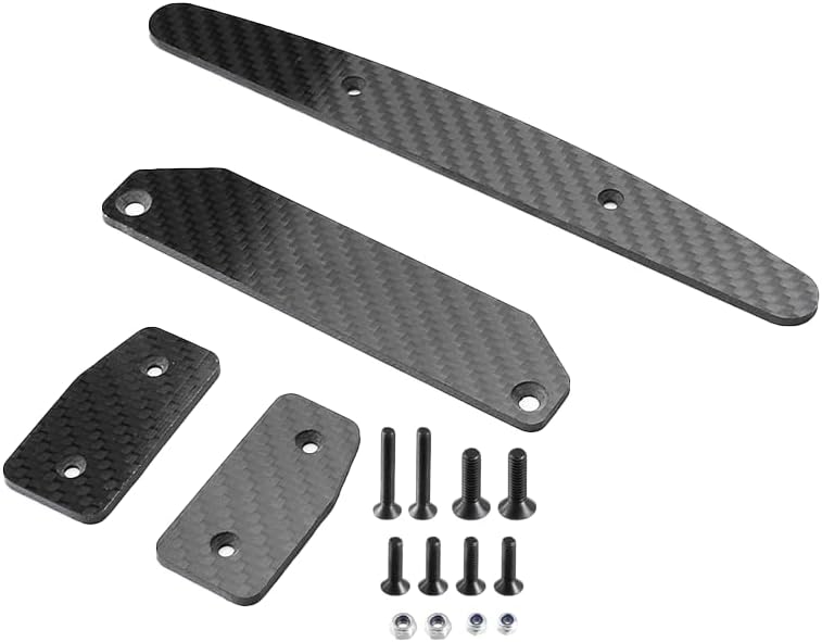 لوح حماية هيكل الكربون فايبر للسيارة ARRMA RC Felongy Infraction 6S BLX V2 Street Bash All-Road Muscle Car (A) مقاس 1/7 - Image 1
