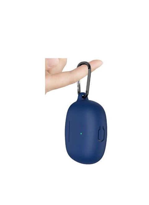 Silicone Protection for Honor X3 Lite / X3i Earphone, Mobile Phone Charging Case with Anti-lost Keychain (Blue)