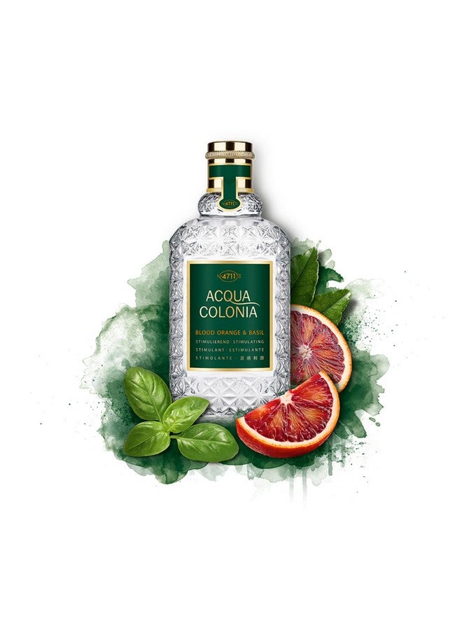 4711 Acqua Colonia Blood Orange & Basil Eau de Cologne - 50 ml For Unisex - Image 4