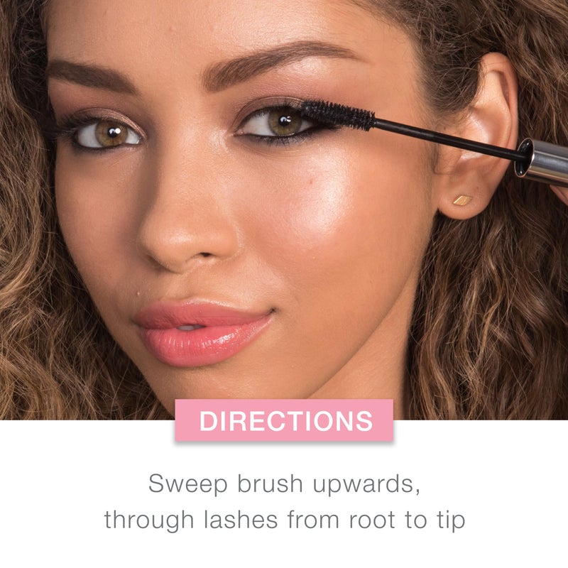 Neutrogena Healthy Volume Lash-Plumping Mascara, Volumizing and Conditioning Mascara with Olive Oil to Build Fuller Lashes, Clump-, Smudge- and Flake-Free, Brown/Black 03, 0.21 oz - Image 5