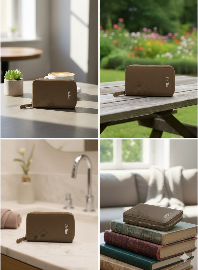 Delibi Perforated Slim Card Holder - Image 2