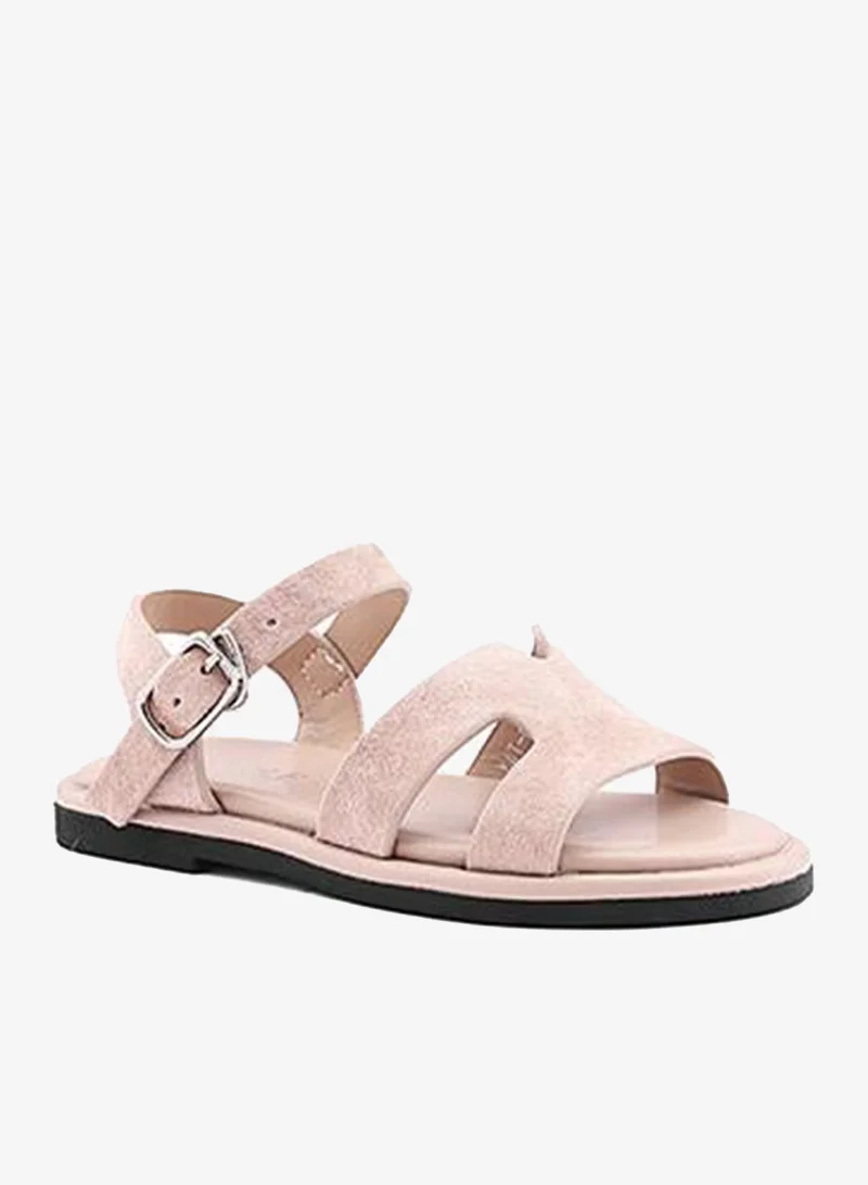 Cuple Girls Flat Ankle Strap Sandals