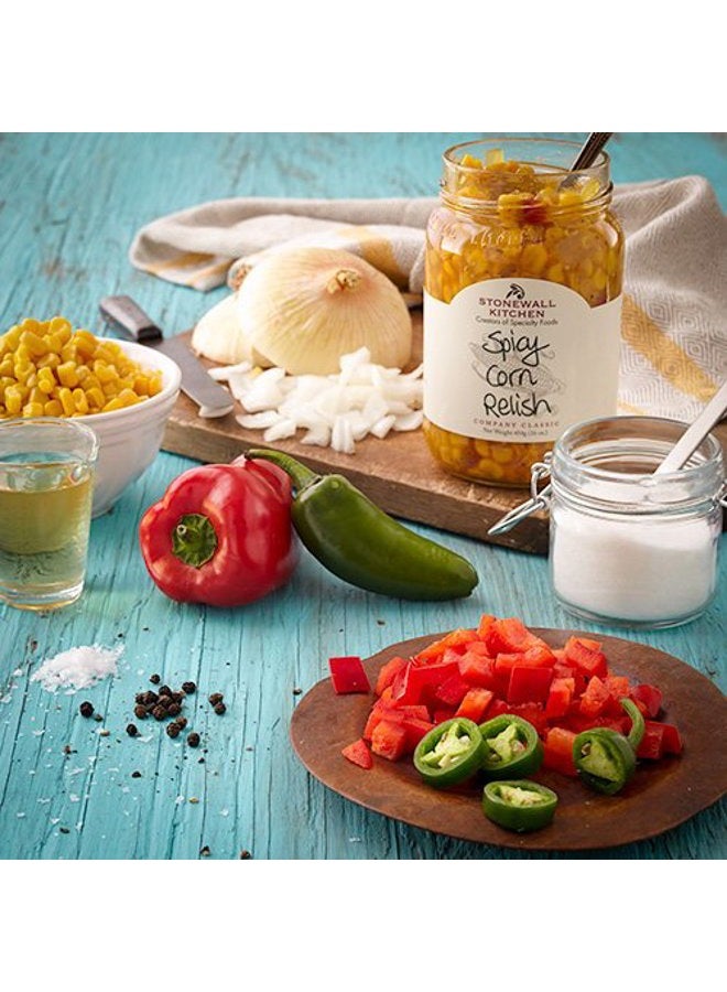 Stonewall Kitchen Spicy Corn Relish - 16 oz - Image 2