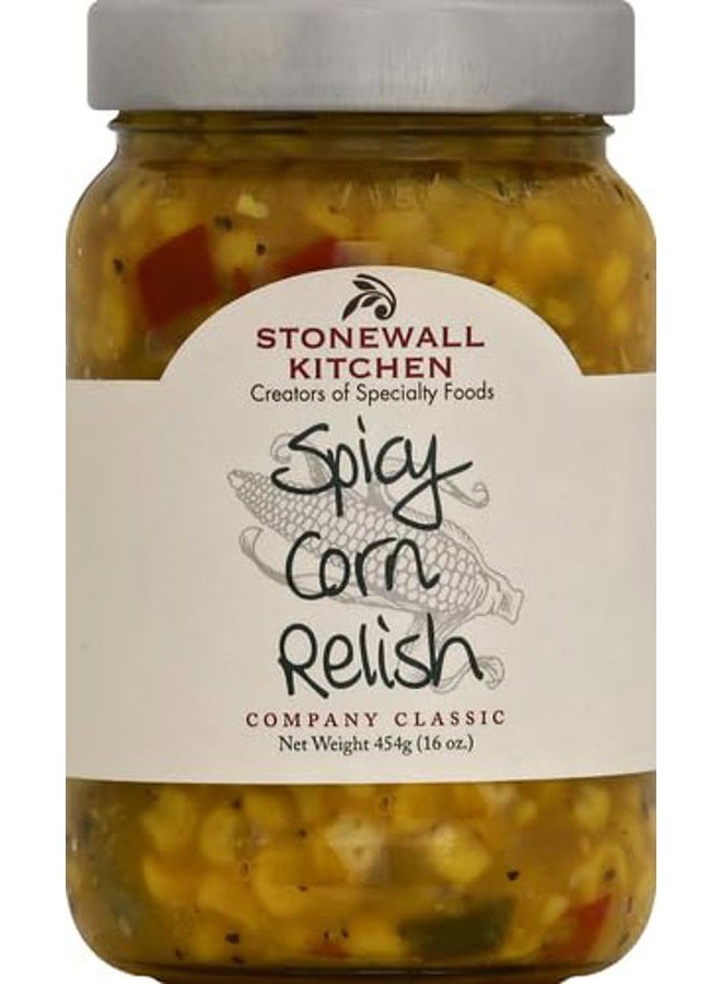 Stonewall Kitchen Spicy Corn Relish - 16 oz - Image 4