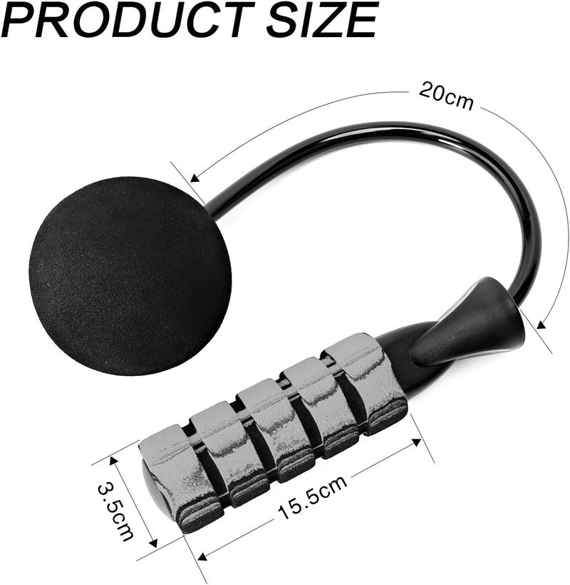 APLUGTEK Jump Rope, Training Ropeless Skipping Rope for Fitness, Adjustable Weighted Cordless Jump Rope for Men and Women - Image 4