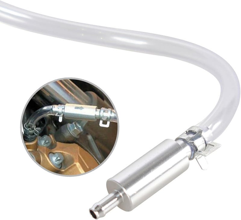 Light precision processed material Pressure Brake Bleeder Tool, Car Motorcycle Brake Fluid Bleeder Hose with Not Return Single-Way Check Valves Single Way Check Valves Tube Bleeding Tool Home & professional compatible Global upgraded practical design Global trendy simple build Local trackable shipment Single & bulk use compatible General purpose design Adjustable build Multi-market varied design options Global production standard crafted Assorted color options All season compatible build Popular practical build Globally trusted quality Land transit & shipment compatible Durable versatile substance Quick use-switch compatible build Priority based order prep Transit damage prevent build Backup reserve local stock Transit damage minimized design Stable inert material Balanced structure Efficiency boosted construction Proper storage environment - Image 3
