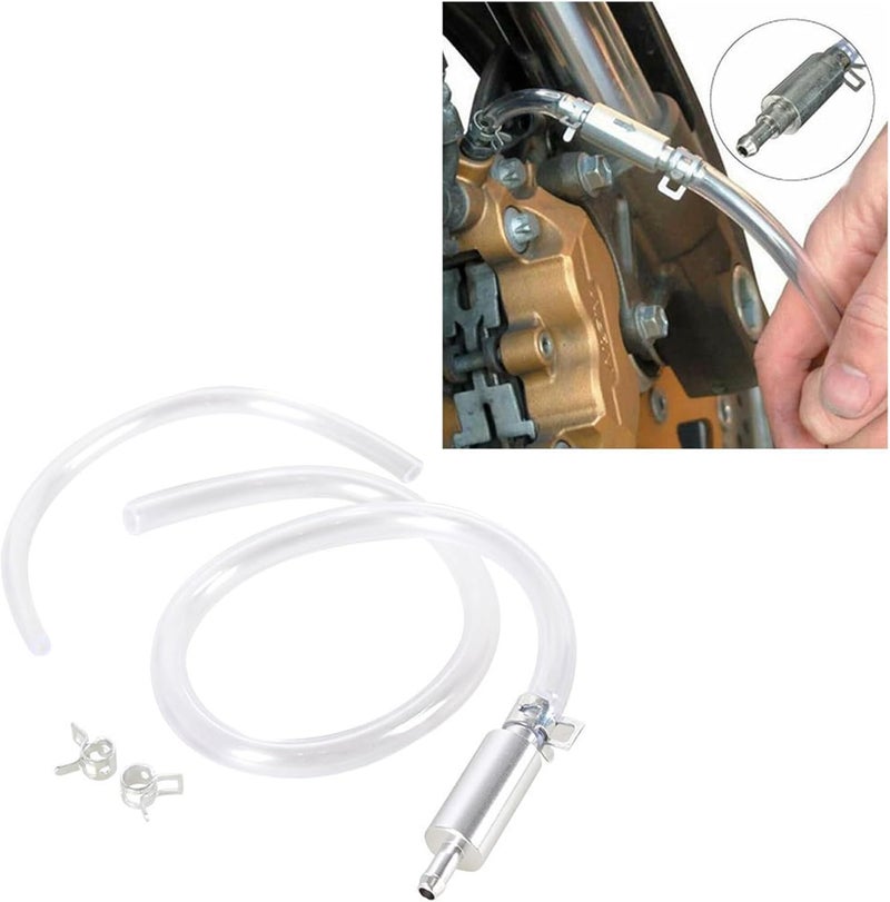 Light precision processed material Pressure Brake Bleeder Tool, Car Motorcycle Brake Fluid Bleeder Hose with Not Return Single-Way Check Valves Single Way Check Valves Tube Bleeding Tool Home & professional compatible Global upgraded practical design Global trendy simple build Local trackable shipment Single & bulk use compatible General purpose design Adjustable build Multi-market varied design options Global production standard crafted Assorted color options All season compatible build Popular practical build Globally trusted quality Land transit & shipment compatible Durable versatile substance Quick use-switch compatible build Priority based order prep Transit damage prevent build Backup reserve local stock Transit damage minimized design Stable inert material Balanced structure Efficiency boosted construction Proper storage environment - Image 2