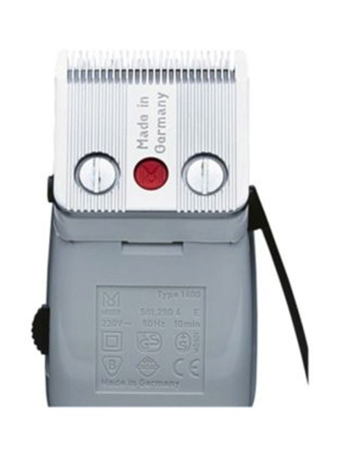 MOSER Classic 1400 Professional Hair Clipper Maroon/Silver - Image 2