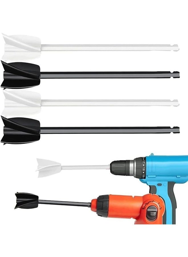 Resin Mixer Paddles for Resin Drill, Epoxy Mixer Attachment for Drill, Paint Mixer/Paint Stirrer for Mixing Resin, Epoxy, Silicone Molds,Paint Stirrer Drill Attachment for Resin(4pack)  - Image 1