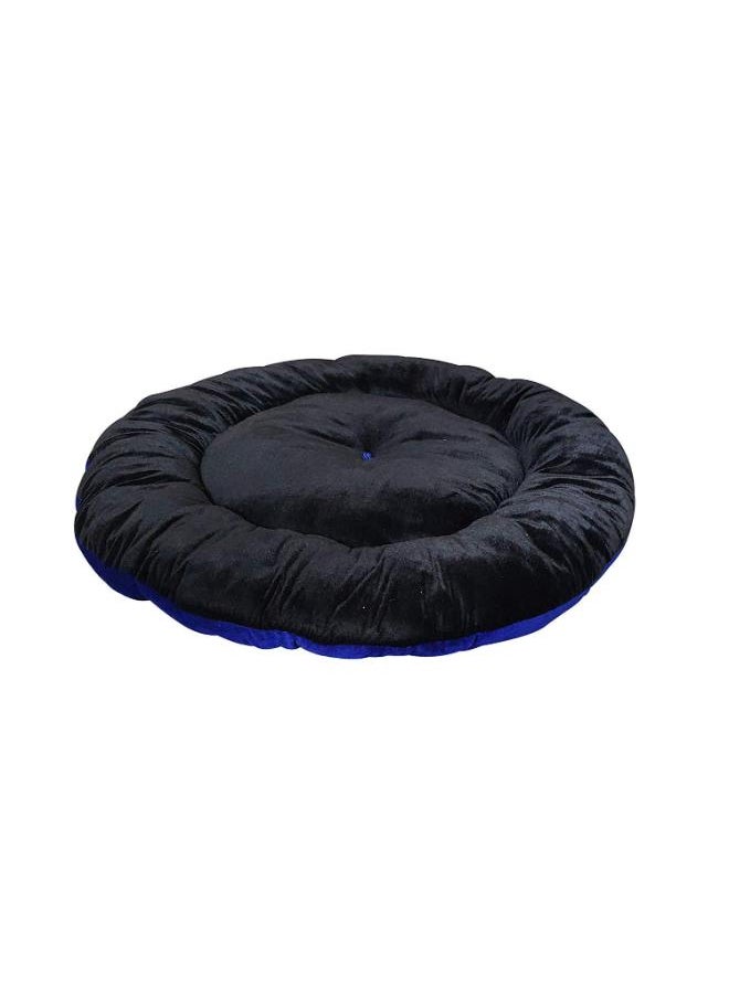 Moro Moro Round Velvet Pet Bed – Soft, Durable & Anti-Skid Base  - Image 1