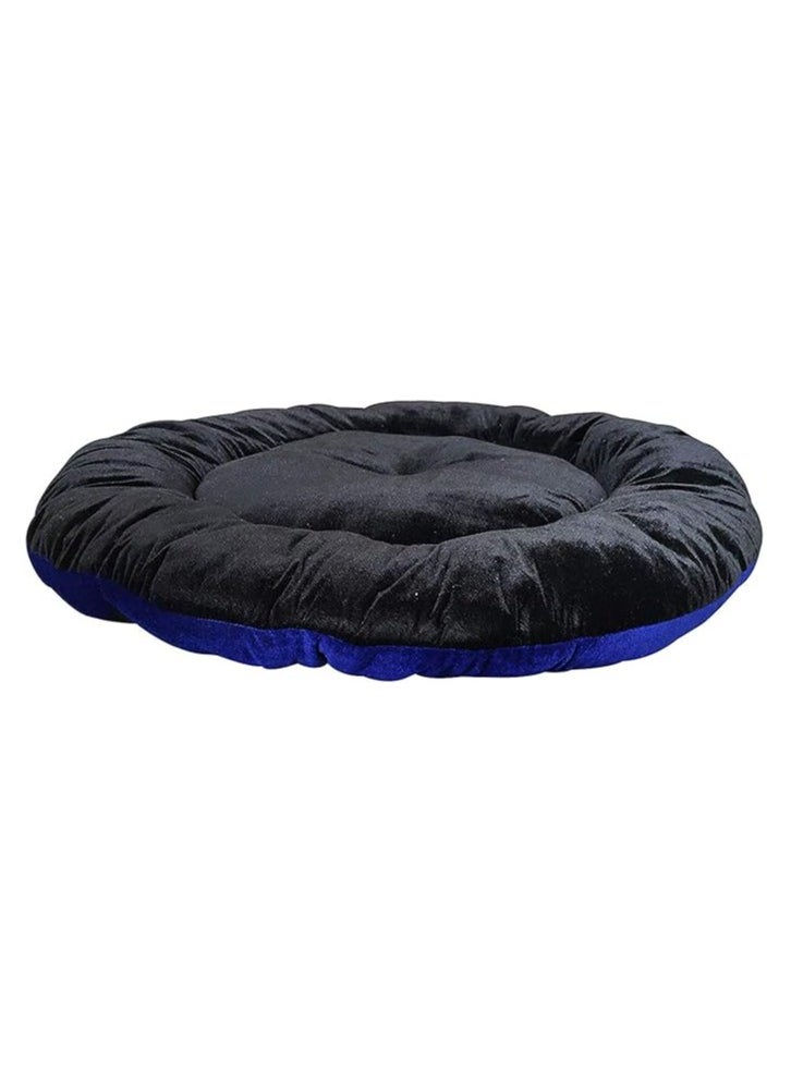 Moro Moro Round Velvet Pet Bed – Soft, Durable & Anti-Skid Base  - Image 2