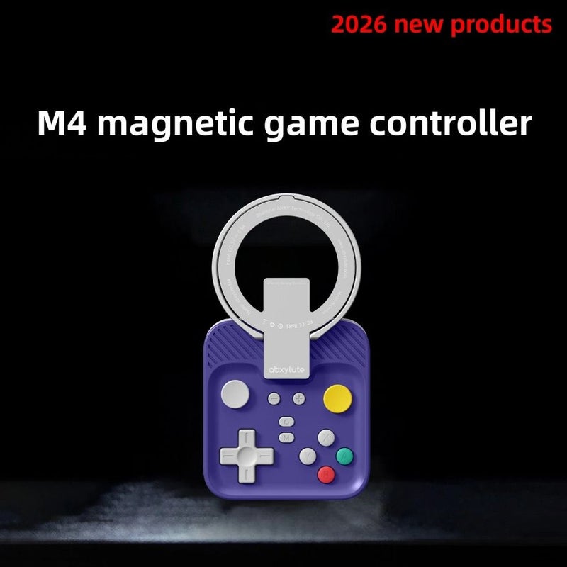 Abxylute M4 Magnetic Gamepad, Bluetooth Game Streaming Emulator, Detachable, Blue - Image 1