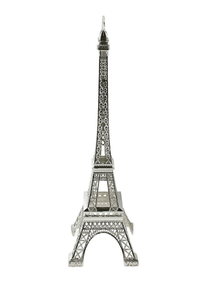 Homeford Metal Eiffel Tower Paris France Souvenir, 6-inch, Silver - Image 2