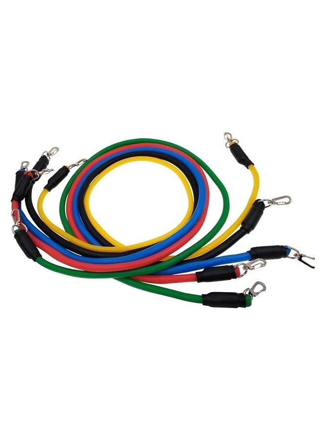 Generic 11-Piece Exercises Resistance Band Set