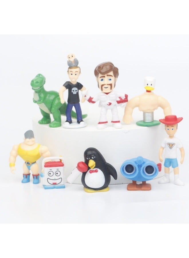 عام وودي الطنين سنة ضوئية تريس تعانق التنين الراعي فتاة دمية الديكور الصغير حفلة عيد ميلاد مجموعة الديكور اللعب هدايا للعائلة والأصدقاء - Image 5