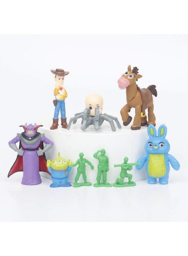 عام وودي الطنين سنة ضوئية تريس تعانق التنين الراعي فتاة دمية الديكور الصغير حفلة عيد ميلاد مجموعة الديكور اللعب هدايا للعائلة والأصدقاء - Image 4