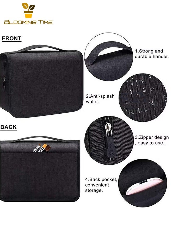 بلومنغ تايم عملية وبسيطة الأعمال السفر للماء حقيبة أدوات الزينة السفر حقيبة التخزين المحمولة الغبار حقيبة التخزين حقيبة مستحضرات التجميل - Image 4
