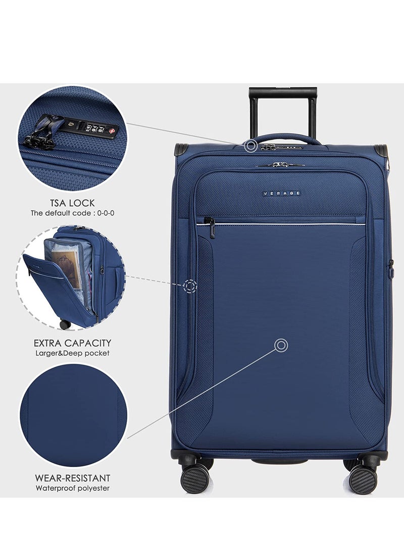 Verage  Softside and Lightweight Luggage Set of 3  - Image 4