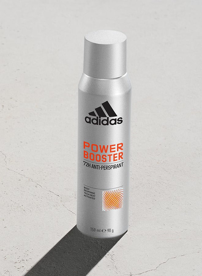 Adidas Power Booster Anti-Perspirant Spray 150ml - Image 2