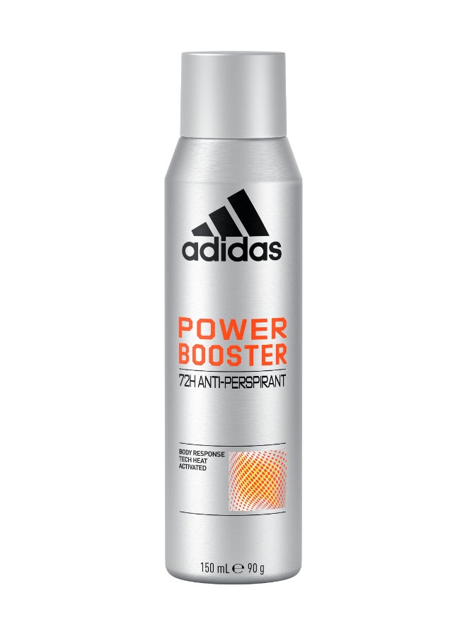 Adidas Power Booster Anti-Perspirant Spray 150ml - Image 1