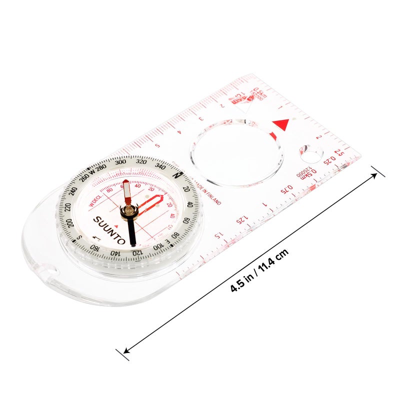 SUUNTO A-30 NH USGS Compass, Black - Image 3