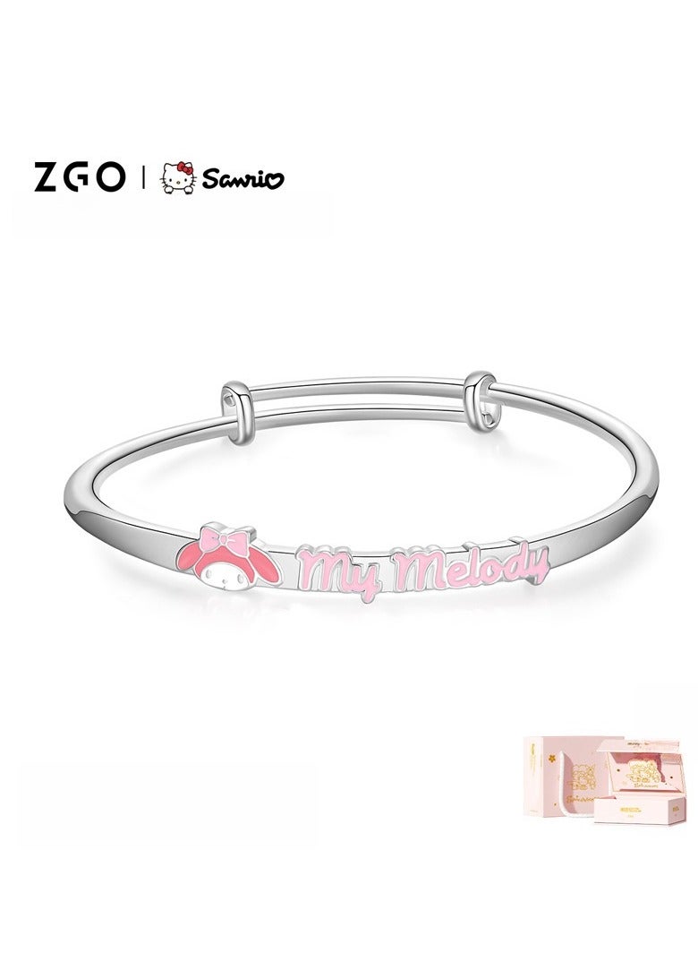 ZGO Pure Silver Bracelet, Birthday And School Start Gift, Exquisite Jewelry  - Image 1