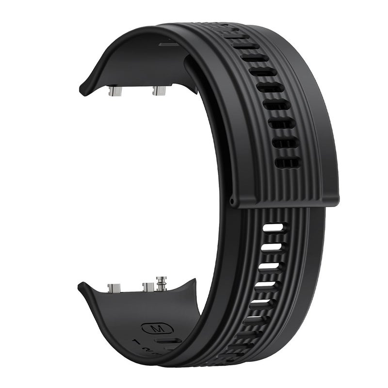 For Huawei Watch D2 Silicone Watch Band Wristband(Black) - Image 3