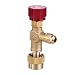 HONGSEN Low Loss Fittings HVAC ToolsHS1221 Mini Split Air Conditioner Manifold Refrigerant Charging Valve Compatible with R410A Refrigerant - Image 2