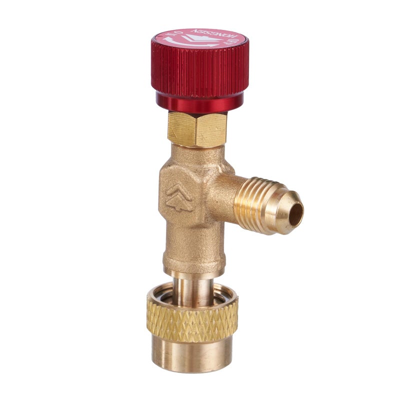 HONGSEN Low Loss Fittings HVAC ToolsHS1221 Mini Split Air Conditioner Manifold Refrigerant Charging Valve Compatible with R410A Refrigerant - Image 3