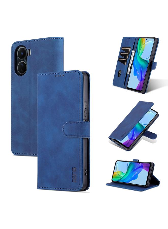 The Bros Case For vivo Y35 5G/Y56 5G/Y02s 4G/Y16 4G Skin Feel Calf Texture Flip Leather Phone Case