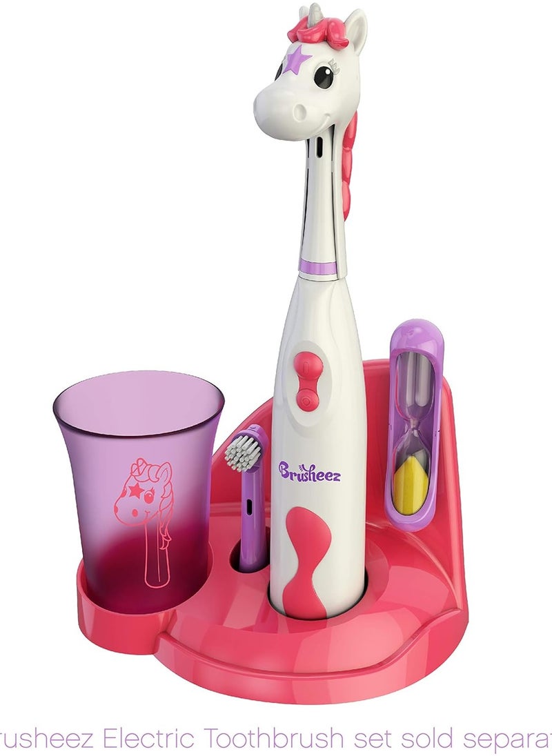 Brusheez Brusheez Electronic Toothbrush Replacement Brush Heads 2 Pack (Sparkle The Unicorn)  - Image 2
