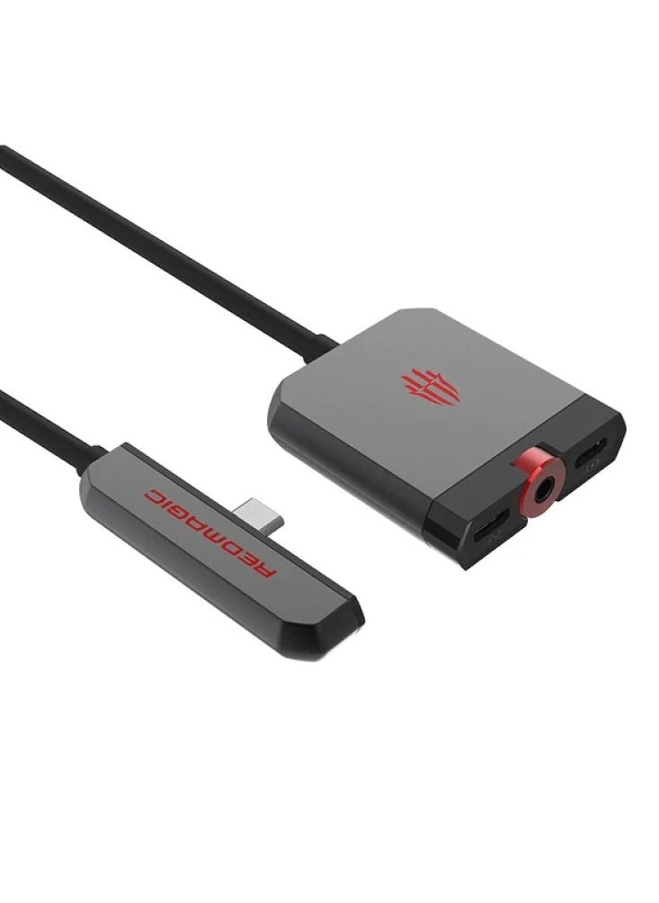 REDMAGIC - Red Magic adapter charging and headset Red Magic dock charging and headset connection - Image 1