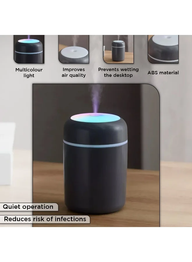 هوم بوكس Nova Colourful Air Humidifier - 300 Ml