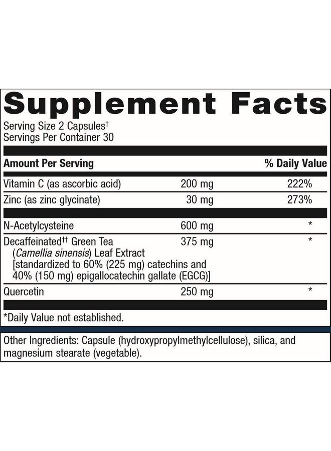 Metagenics Immune Active™ Featuring Quercetin Nac Zinc Egcg And Vitamin C 30 Servings - Image 3