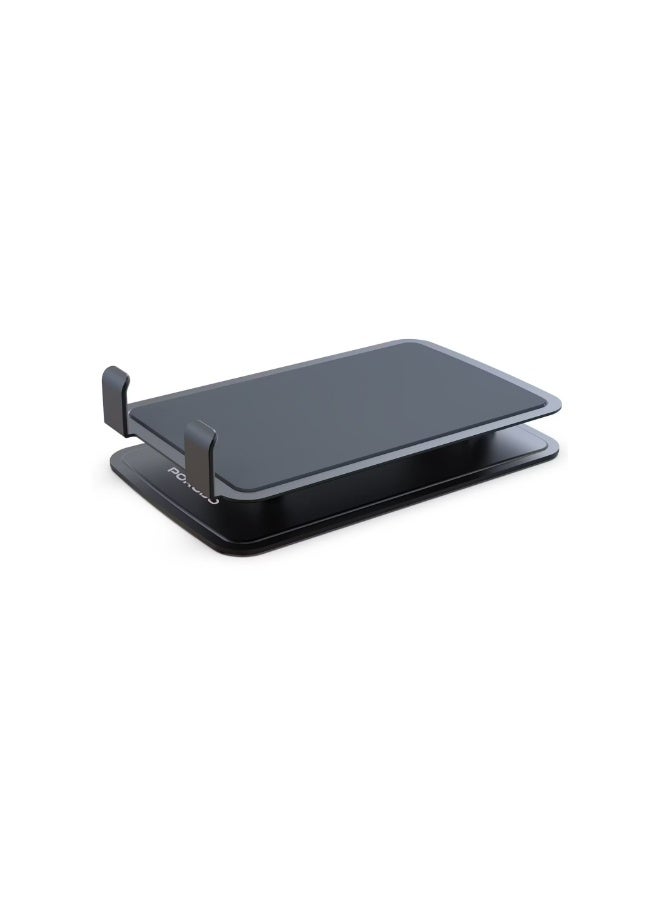 porodo Foldable Desktop Stand with Anti-Slip Base, 360° Rotation, 4.7-13 Inch Device Compatibility, Adjustable Viewing Angle, Horizontal & Vertical, Universal Compatibility - Gray - Image 5