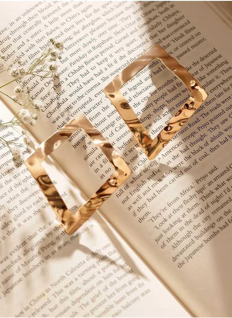 برياسي Plated Geometric Studs