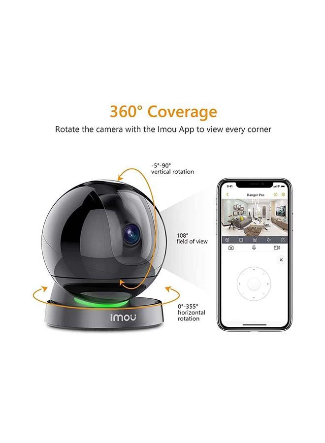 IMOU QHD Indoor WIFI Security Camera / Human Detection / Active Deterrence / Night Vision / Smart Tracking / Privacy Mask / 2-Way Audio / Auto-Tour / SD card (up to 256GB) Alarm Notifications / Rex 4MP - Image 2
