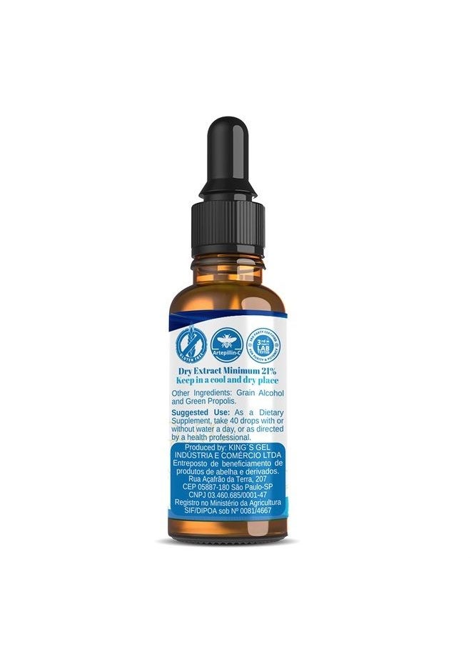 Propolis Health - Bee Propolis Extract - Brazilian Bee Propolis - 30 Days Supply - Propolis Liquid Supplement - Propolis Drops - Image 1