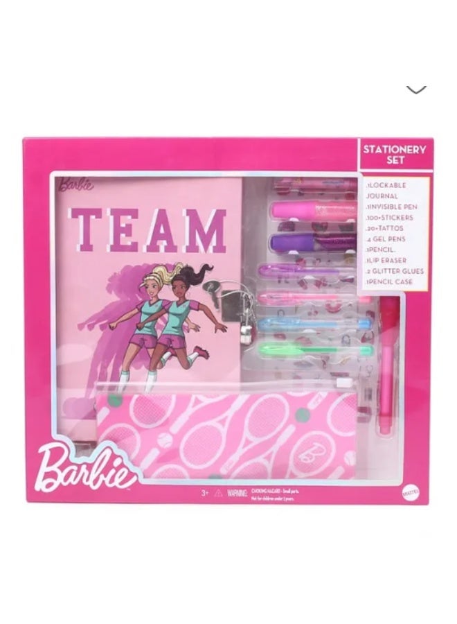 Barbie مجموعة أنشطة قرطاسية باربي - Image 1