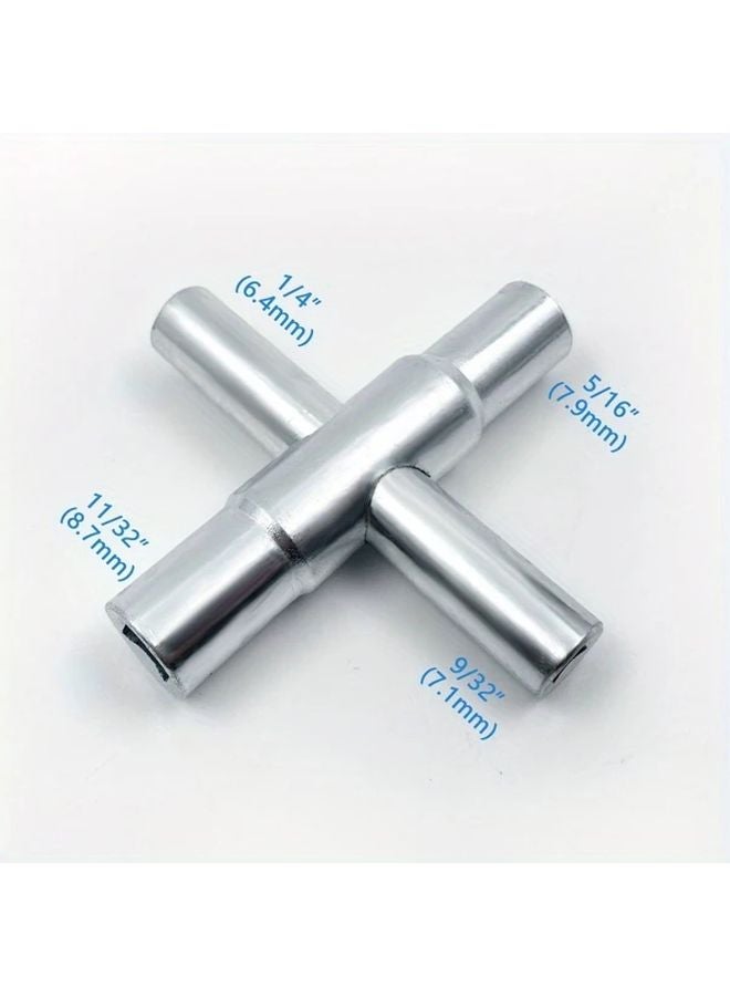 2pcs 4 Way Sillcock Key Set 1 4 9 32 5 16 11 32 for Valve Faucet Spigots - Image 4