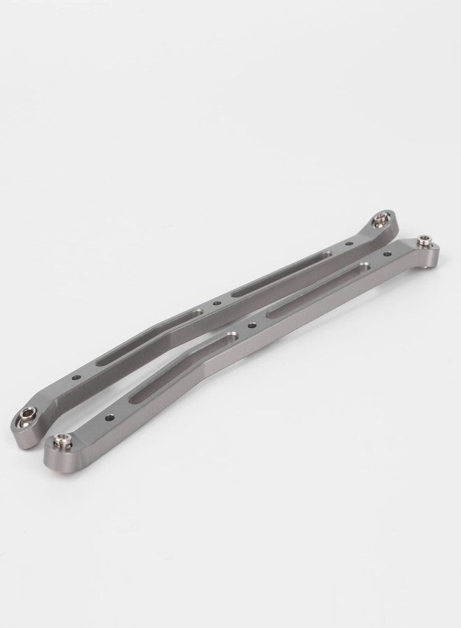Mxfans Titanium Al. Upgrade Rear Upper & Lower Chassis Linkage Link Replacement for AXIAL YETI Rock Racer 90026 RC 1:10 AX31007 Pack of 2 - Image 2