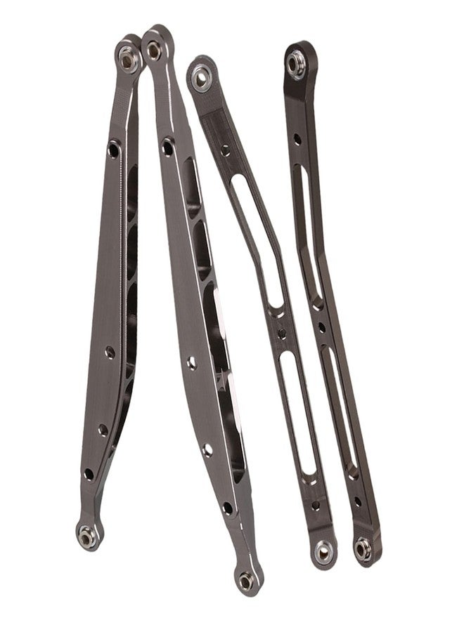 Mxfans Titanium Al. Upgrade Rear Upper & Lower Chassis Linkage Link Replacement for AXIAL YETI Rock Racer 90026 RC 1:10 AX31007 Pack of 2 - Image 5