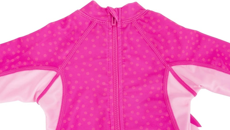 Zoocchini Baby and Toddler Unicorn Rashguard Swimsuit, 6-12 Months - Image 2